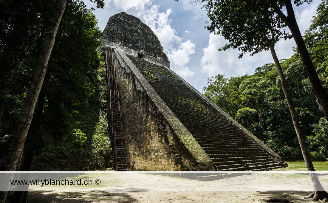 Site archéologique de Tikal. Temple 5. 16 septembre 2010 © Willy Blanchard
