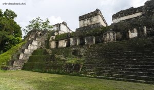 Site archéologique Maya de Tikal. Acropolis Central. 16 septembre 2010 © Willy Blanchard
