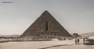Égypte, site de Gizeh. Pyramide de Mykérinos. 5 septembre 2014 © Willy Blanchard