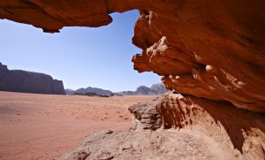 Jordanie, Wadi Rum, Umm Fruth Rock Bridge. 22 septembre 2009 © Willy Blanchard