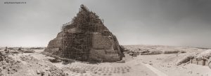 Site archéologique de Saqqarah. Pyramide à degrés de Djoser, la plus ancienne pyramide au monde. 7 septembre 2014 © Willy Blanchard