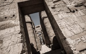 Égypte, Louxor, temple de Karnak. 12 septembre 2014 © Willy Blanchard