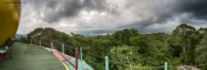Panama. Canopy Tower, au coeur du parc Soberania. Panorama depuis le toit © Willy Blanchard
