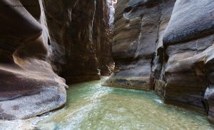 Jordanie. Réserve du Wadi Mujib