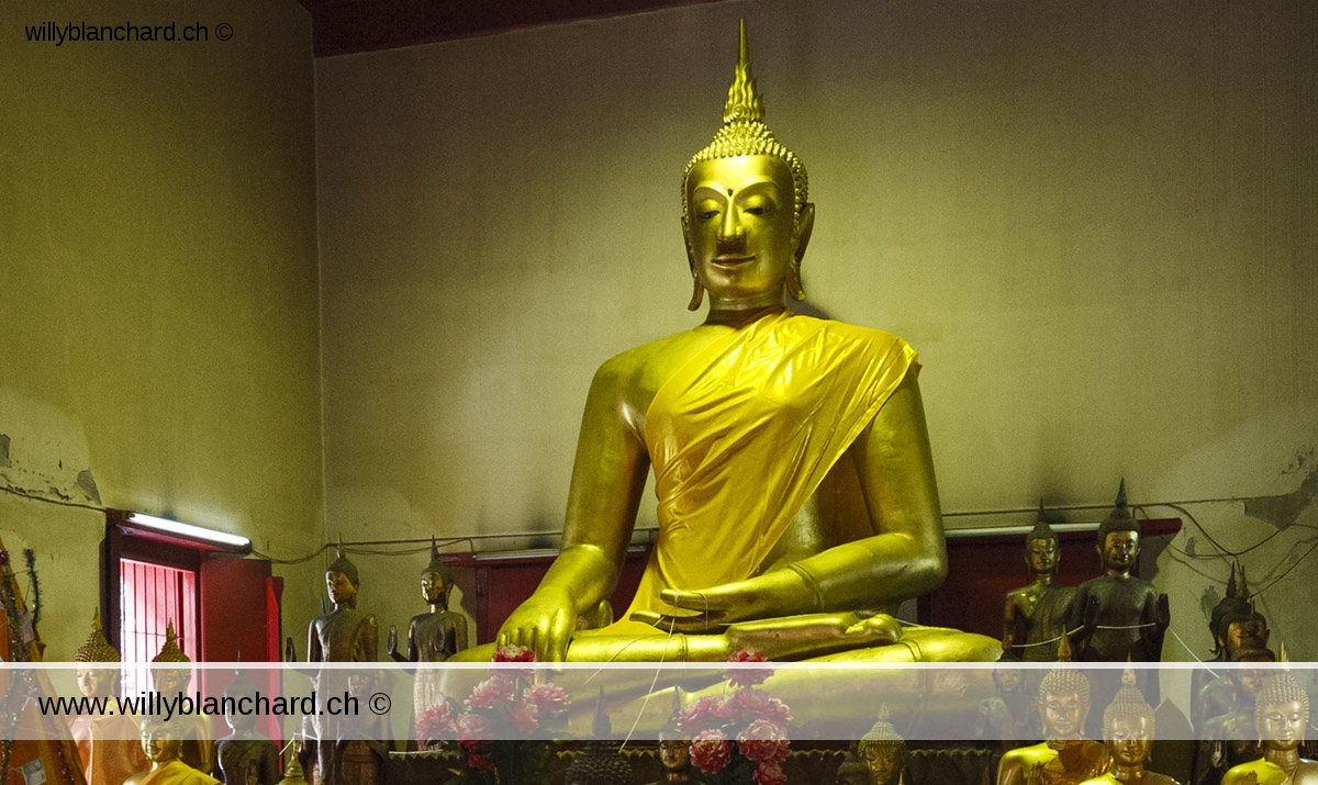 Thaïlande, Bangkok, Chinatown. Temple Wat Khanika Phon. 6 septembre 2011 © Willy Blanchard