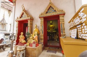 Thaïlande, Bangkok, Chinatown. Temple Wat Khanika Phon