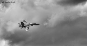 Aérodrome militaire de Payerne, journée des familles. Boeing F/A-18C Hornet. 14 juillet 2017 © Willy Blanchard