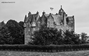Écosse, Highlands. Castle Stuart. Château Stuart. Septembre 1993 © Willy Blanchard
