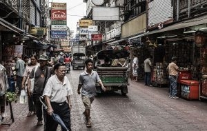 Thaïlande, Bangkok, rues de Chinatown. 28 septembre 2011 © Willy Blanchard