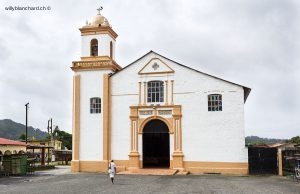 Panama, Portobelo. Iglesia San Felipe. Le christ noir de Portobelo. El Cristo negro. 9 septembre 2015 © Willy Blanchard