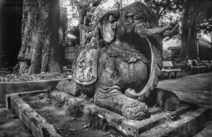 Vietnam, Hanoï. Pagode Quán Thánh. du XIe siècle, son nom signifie boutique des dieux. Août 1995 © Willy Blanchard