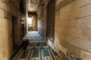 Egypte, Le Caire, quartier Islamique d'Al-Azhar. Monument n° 175. Mosquée, Madrasa Al-Sultan El-Ashraf Barsbay, années 1423-1424. 6 septembre 2014 © Willy Blanchard