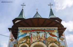Moldavie, Balti. Biserica Tuturor Sfinţilor, (l'église de tous les Saints). Orthodoxe. Architecte: Valeriu Postolache. 22 septembre 2016 © Willy Blanchard