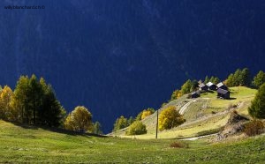 Suisse, Valais, Val d'Hérens, Eison. 12 octobre 2017 © Willy Blanchard