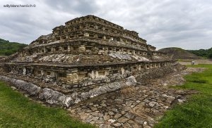 Mexique, Veracruz. Site archéologique précolombien d'El-Tajin. 20 septembre 2008