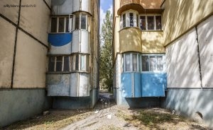 Moldavie, Balti. Immeuble sur la Strada Stefan Cel Mare 8/3. 22 septembre 2016