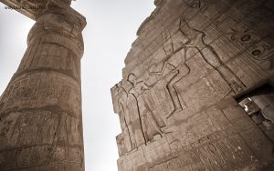 Égypte, Louxor, la nécropole thébaine. Temple Ramesseum, ou le temple des millions d'années de Ramsès II. 12 septembre 2014 © Willy Blanchard