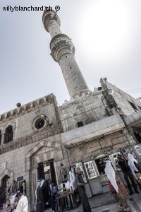Jordanie, Amman. Mosquée du roi Hussein (Al-Husseini). 27 septembre 2009 © Willy Blanchard