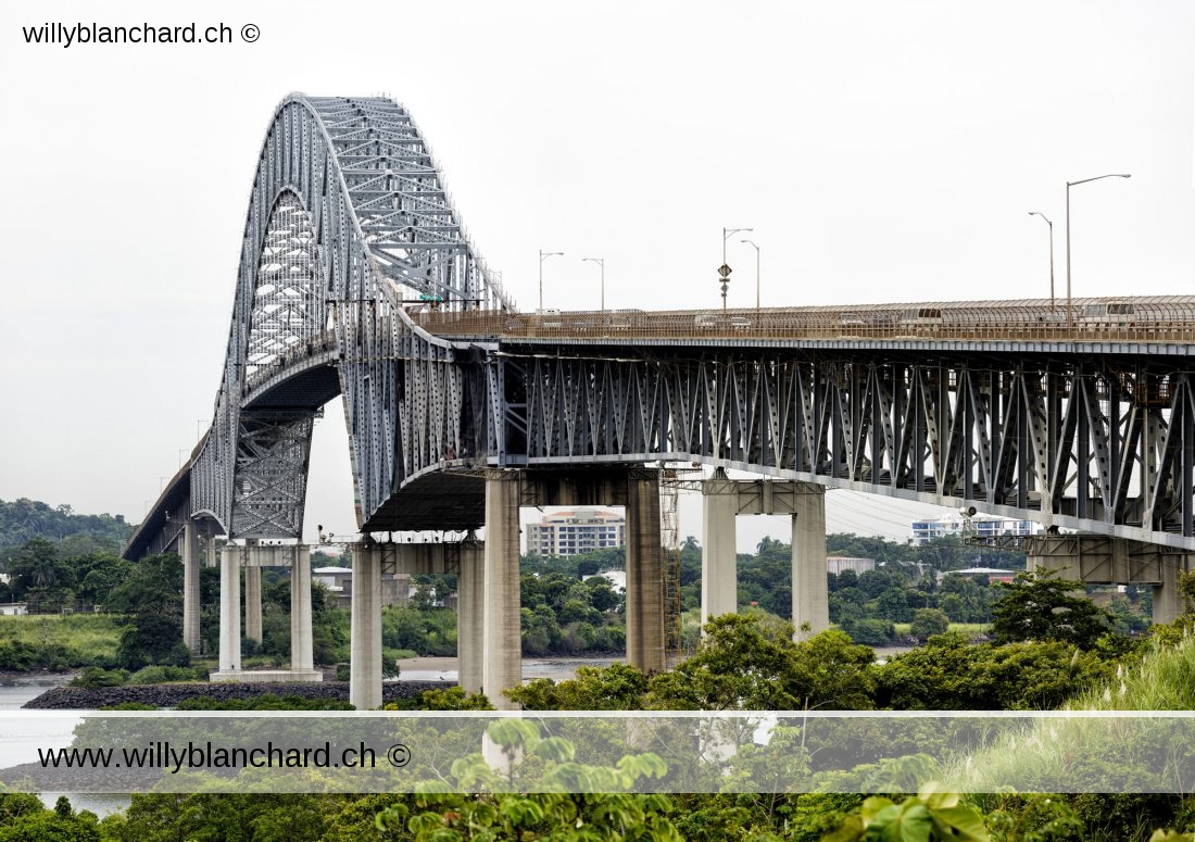 Panama, Puente de las Américas. Pont des Amériques. 3 septembre 2015 © Willy Blanchard