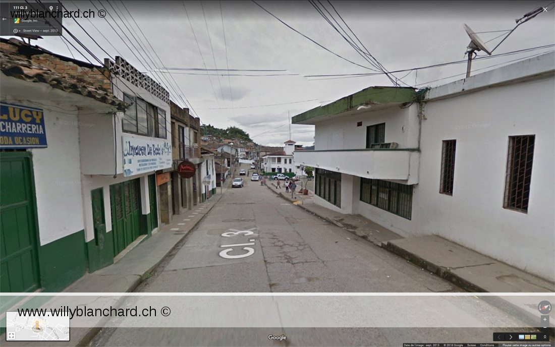 San Agustin, Calle 3 © Google Street 2018 (2013)