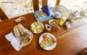 Sri Lanka, Habarana. Le déjeuner, avec l'omelette sri lankaise. 16 septembre 2018 © Willy Blanchard