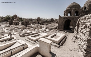 Égypte. Cimetière fatimide d'Assouan. 15 septembre 2014 © Willy BLANCHARD