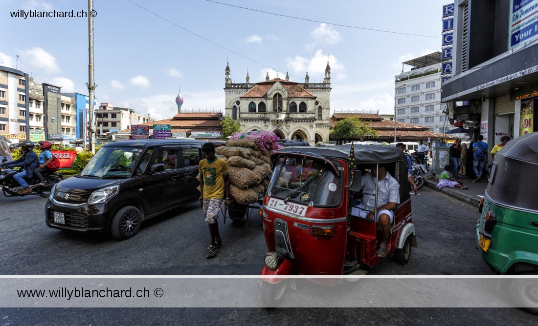 Sri Lanka, Colombo. Main Street, Col. 11. Ancien Hôtel de Ville datant de 1865. 4 septembre 2018 © Willy BLANCHARD