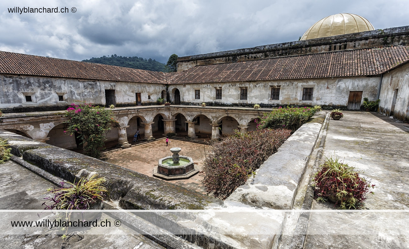 Guatemala, Antigua. Convento de las Capuchinas. 6 septembre 2010 © Willy BLANCHARD