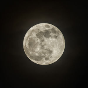 Super lune du 14 juin 2022, Esperanza, San Francisco, Cebu, Philippines. © Willy BLANCHARD
