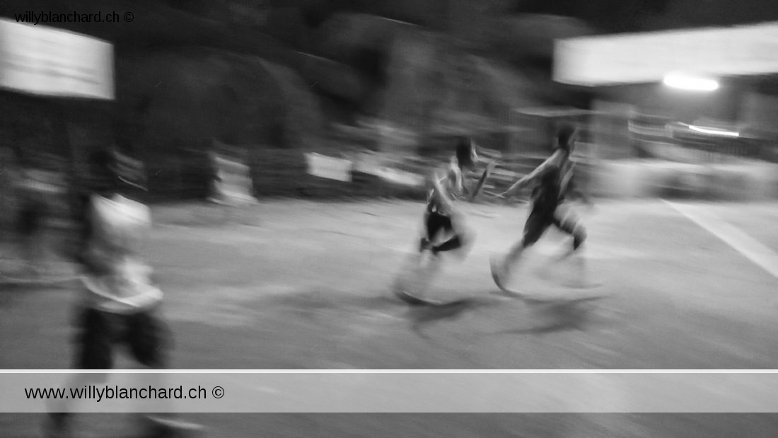 Un match de basket aux Philippines. Santiago, San Francisco, îles Camotes, Cebu. 26 août 2023 © Willy BLANCHARD