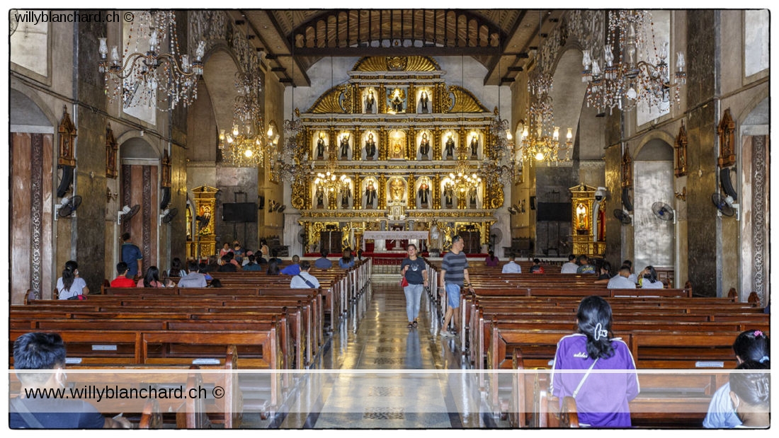 La basilique de l'Enfant-Saint, Basílica del Santo Niño, Cebu, Philippines. 11 mai 2023 © Willy BLANCHARD