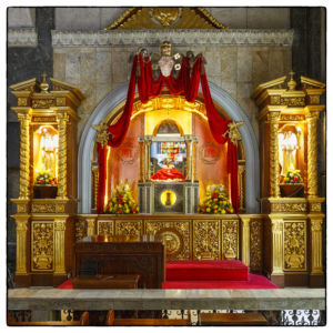 La croisée. Basílica del Santo Niño, Cebu, Philippines. 11 mai 2023 © Willy BLANCHARDBasílica del Santo Niño, Cebu, Philippines. 11 mai 2023 © Willy BLANCHARD