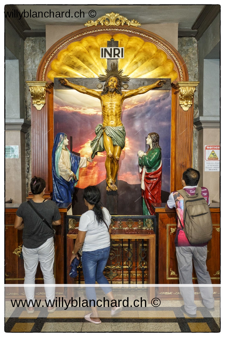 La basilique de l'Enfant-Saint, Cebu, Philippines. 11 mai 2023 © Willy BLANCHARD