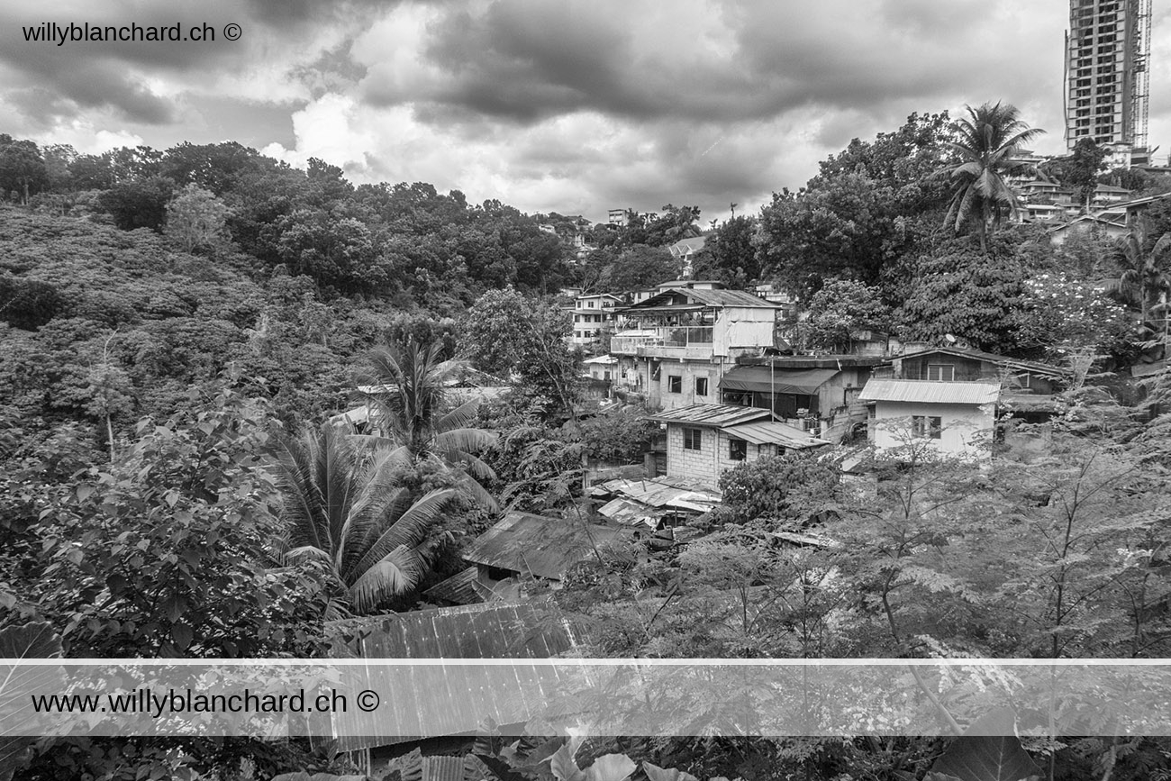 Barangay de Lahug, Cebu City, Philippines. Vallon ouest de Nivel Hills. 20 janvier 2025 © Willy BLANCHARD
